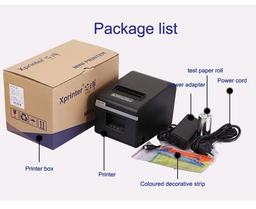 xprinter pos thermal receipt printer 80mm xp n160ii package list